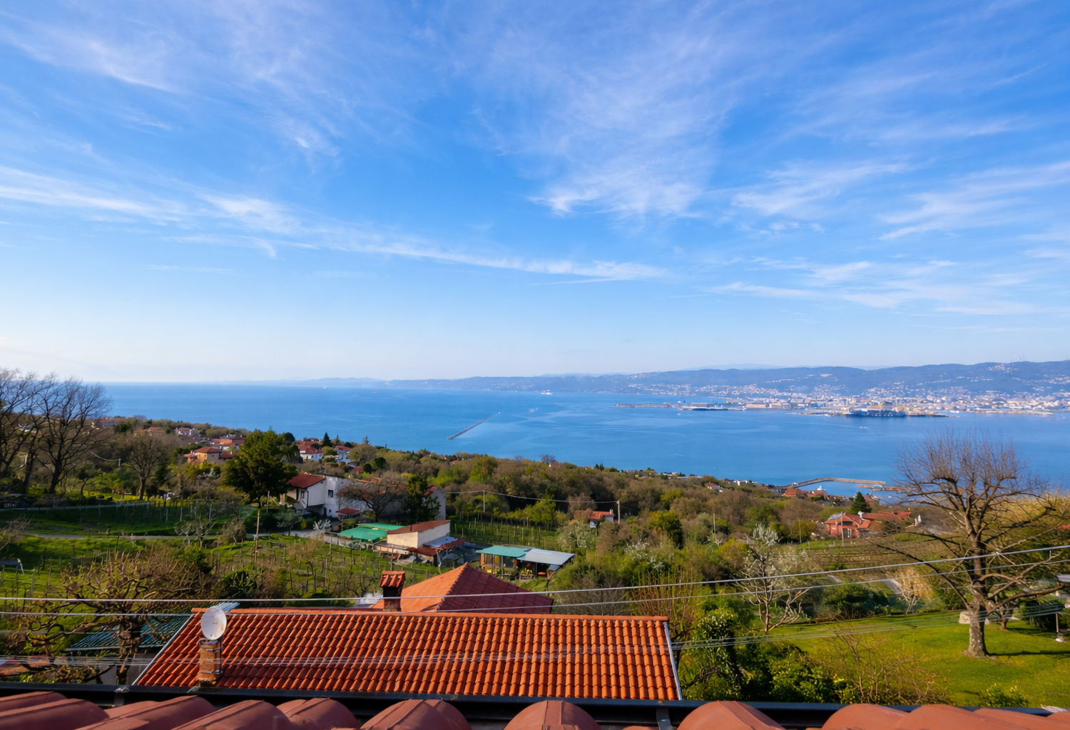 vista dal bagno